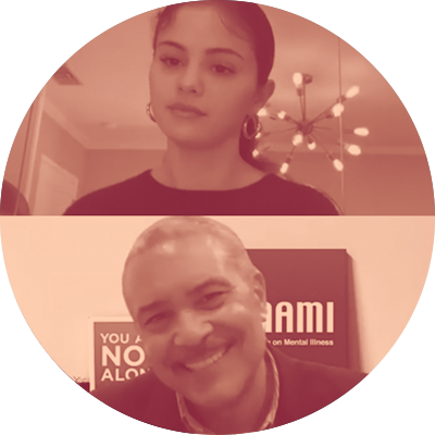 Selena Gomez & CEO of NAMI
