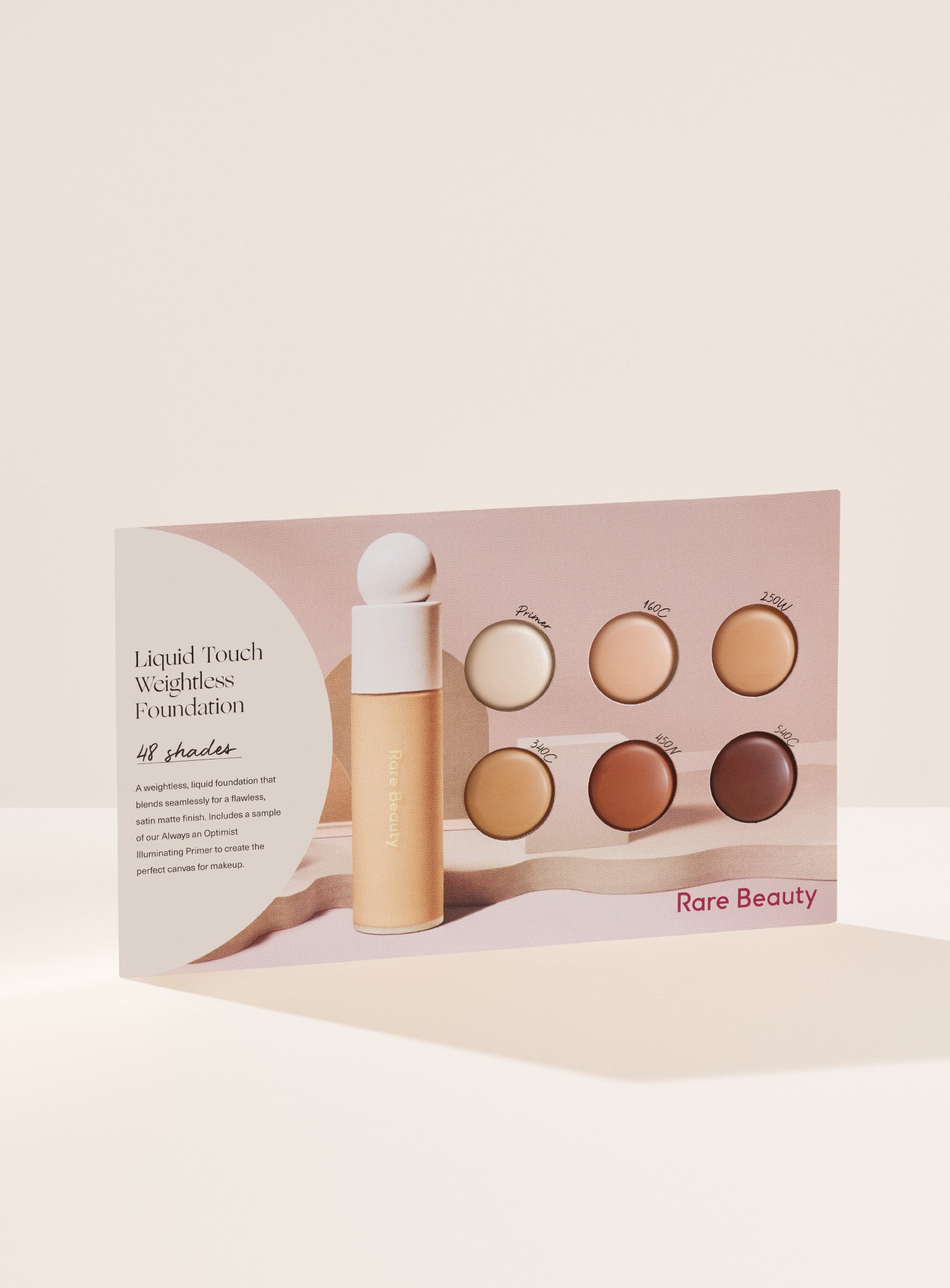 Liquid Touch Weightless Foundation Sample Card